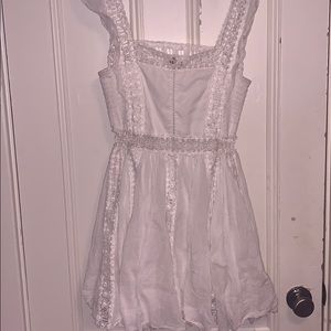 Free people white lace dress
